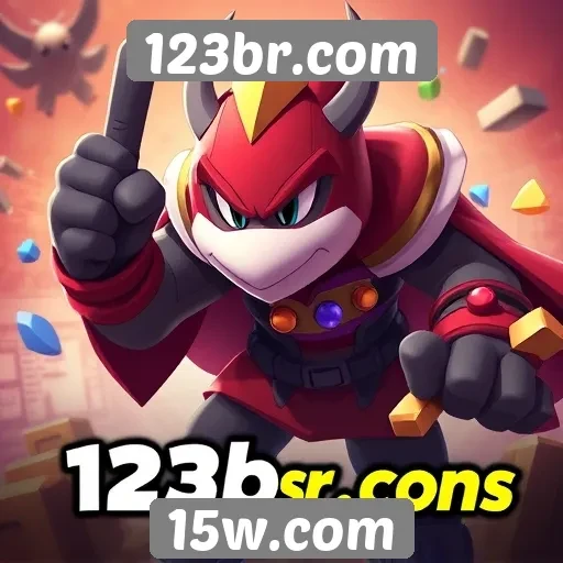 Principais categorias de jogos disponíveis em 123br